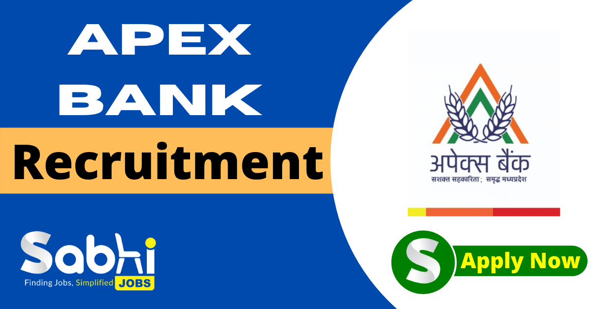 Apex Bank Recruitment 2024 Jobs Apexbank.in Apply Online