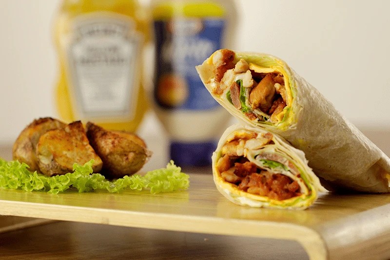 Wrap de pollo Sabor USA