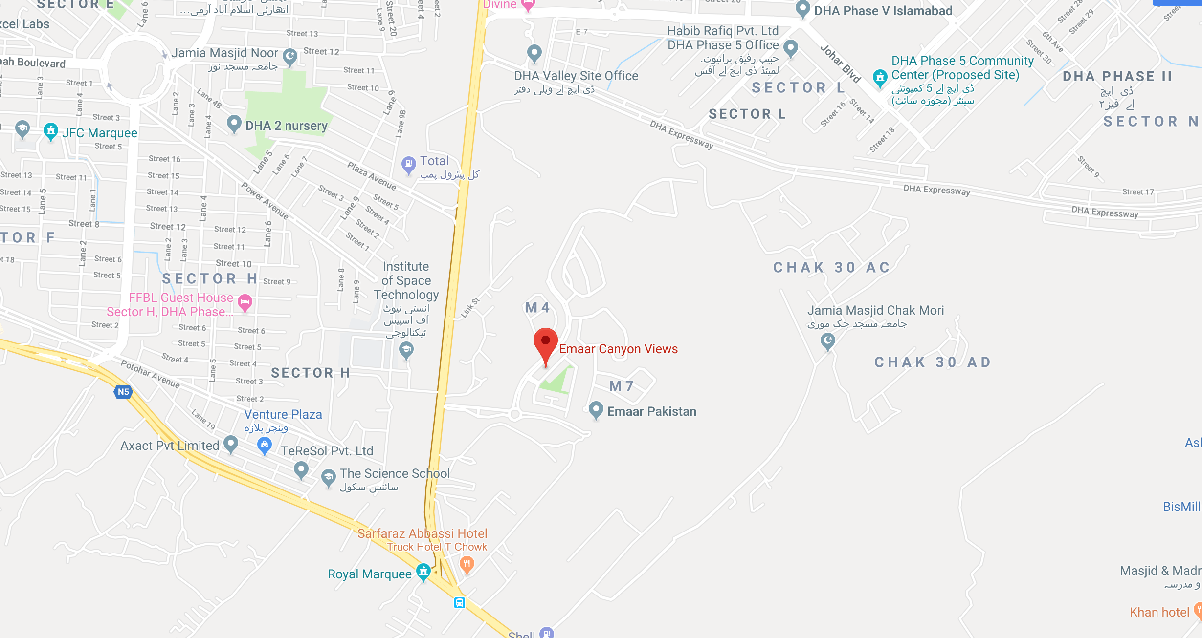 Emaar canyon views, Islamabad SabzProperty