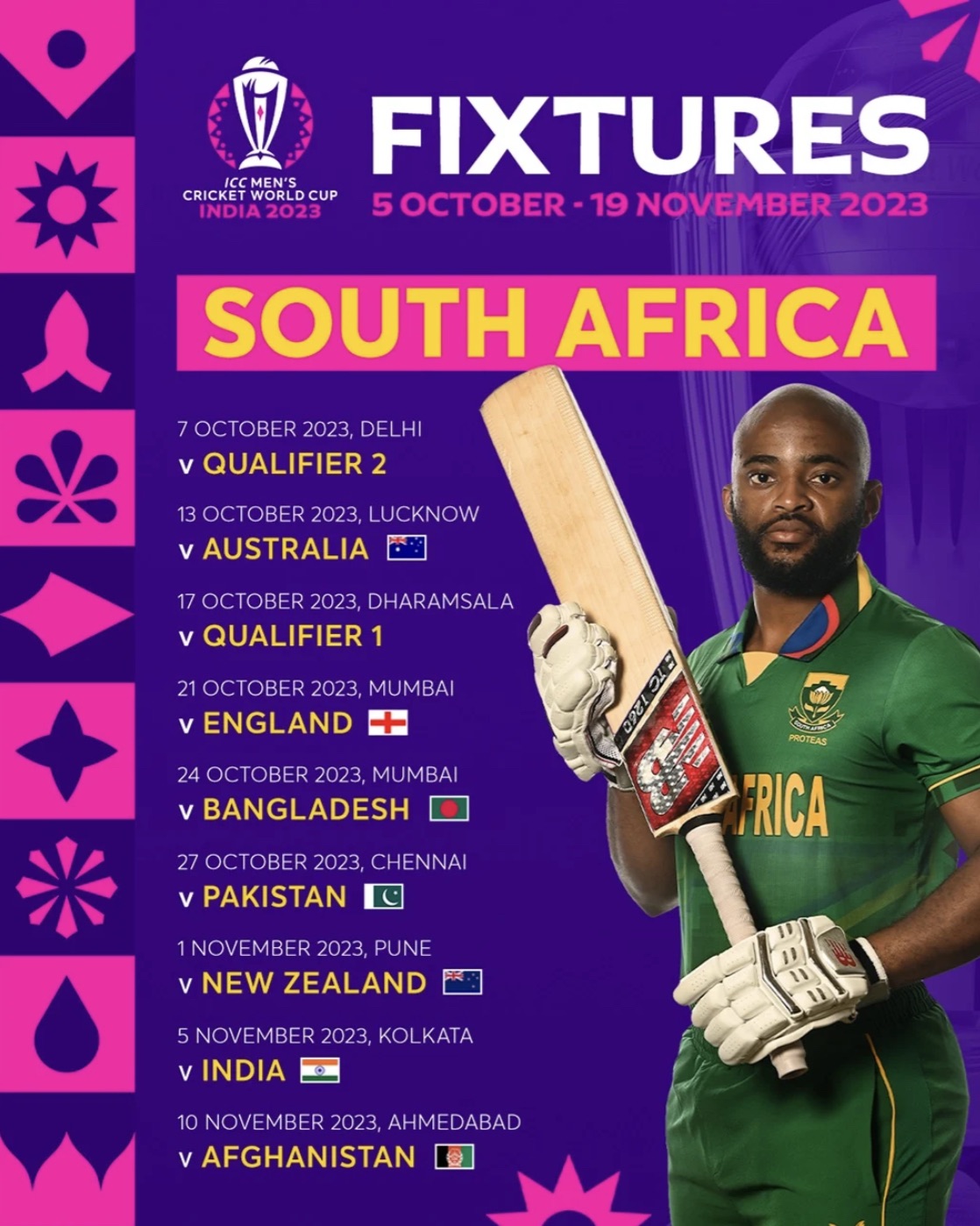 2023 World Cup fixtures announced at last