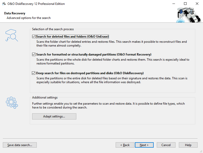 O&O DiskRecovery Tech Edition 12 Crack Key