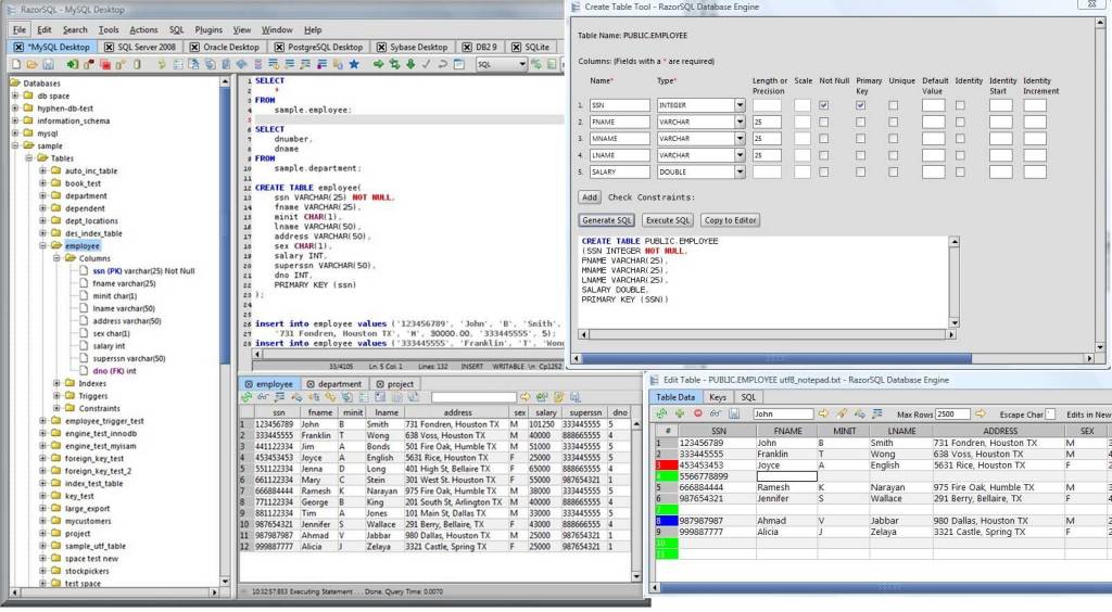 RazorSQL 8.2.2 Full Crack + License Key By Technical Hashmi Computer