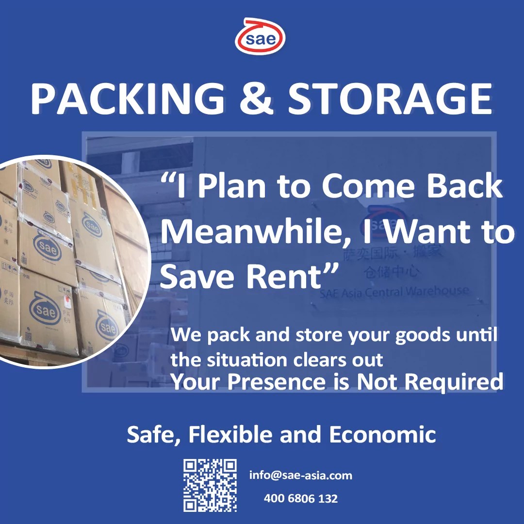 How to save on rents while being away from China Reliable Moving