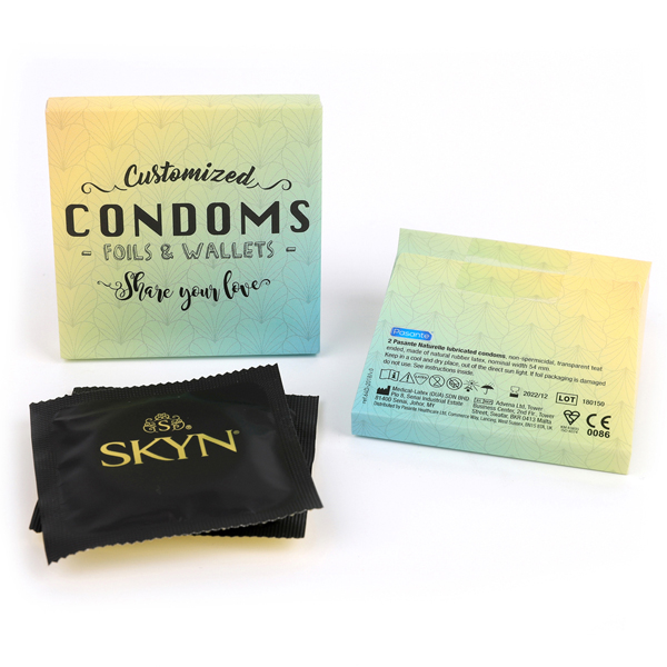 64duo Customized wallets Condom Promotional & advertising Wide range