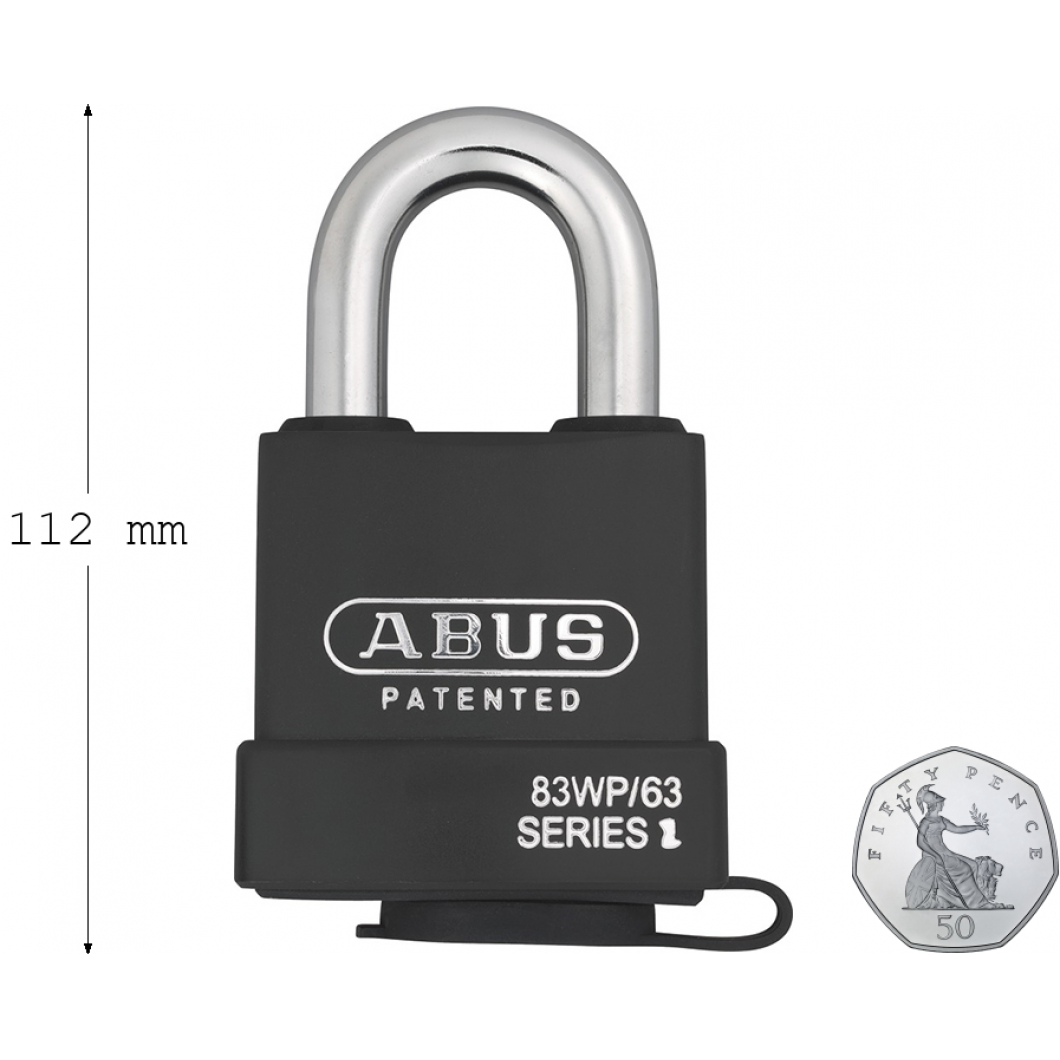 ABUS Extreme 83WP/63 High Security Marine Grade Padlock Keyed Alike 4