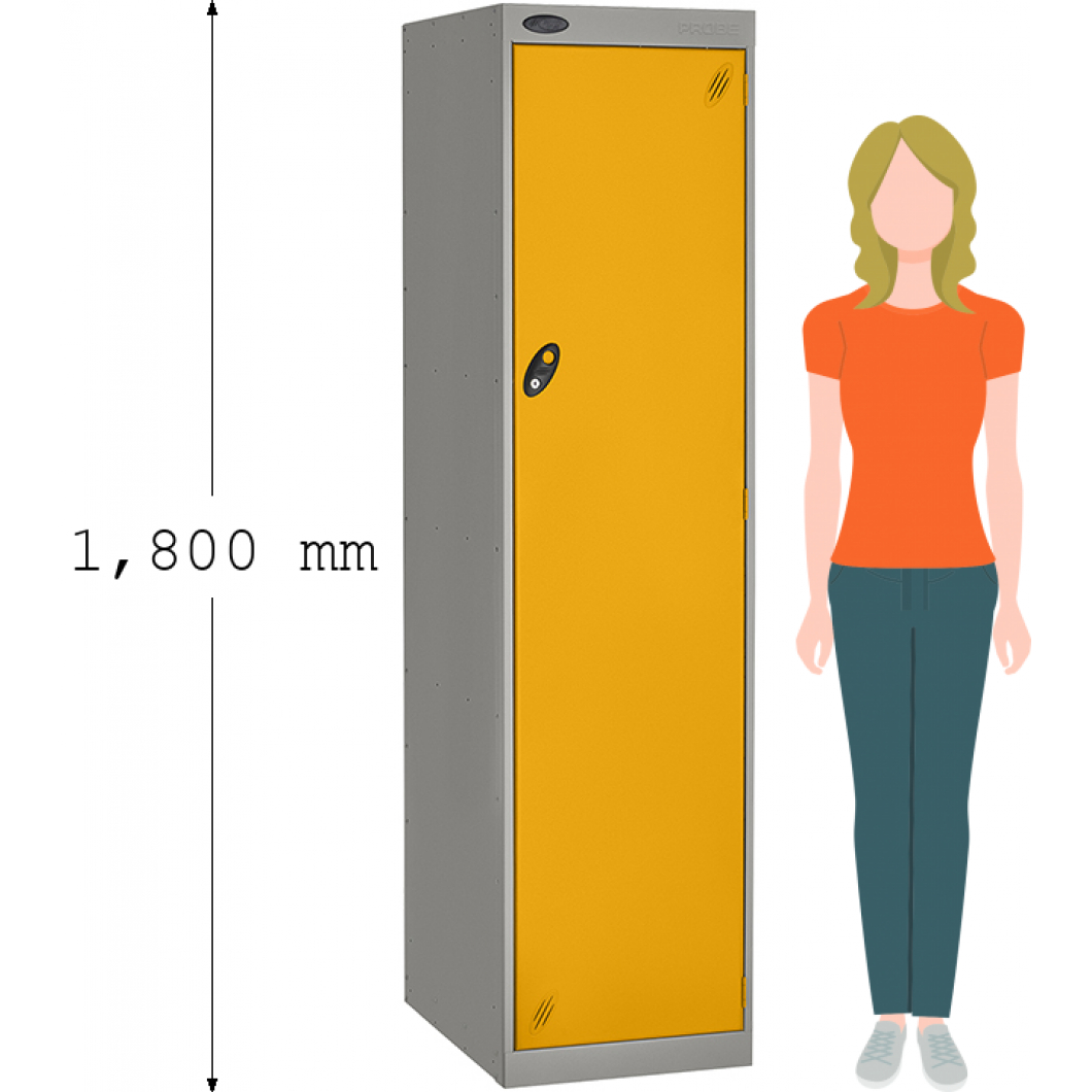 Probe Police Yellow Locker Safe.co.uk