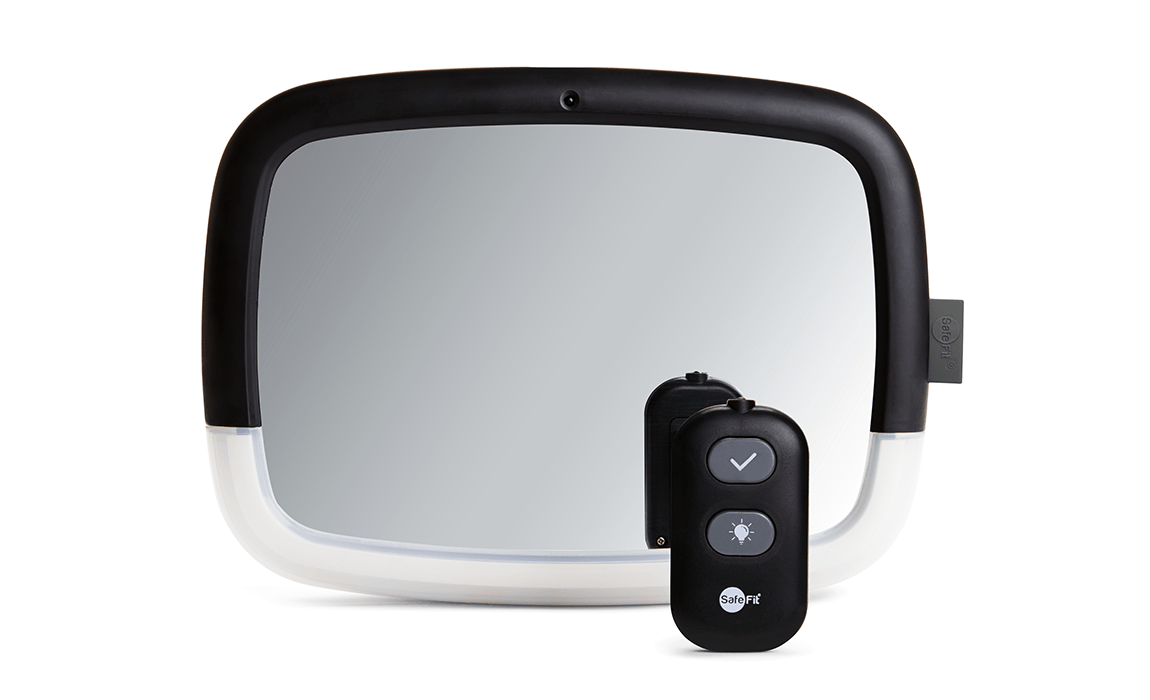 Lighted Pivot Baby Auto Mirror SafeFit