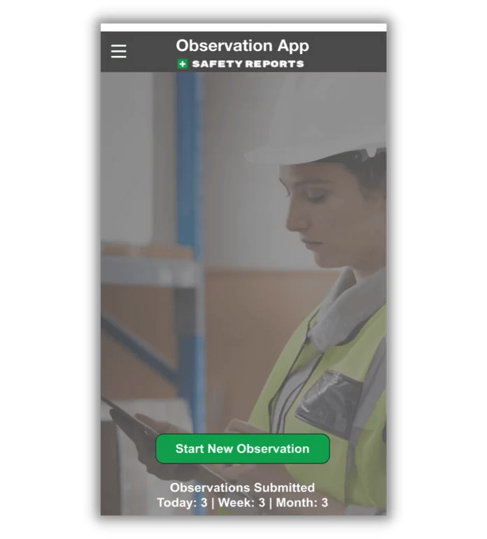 SR Observation Safety Observation Reports