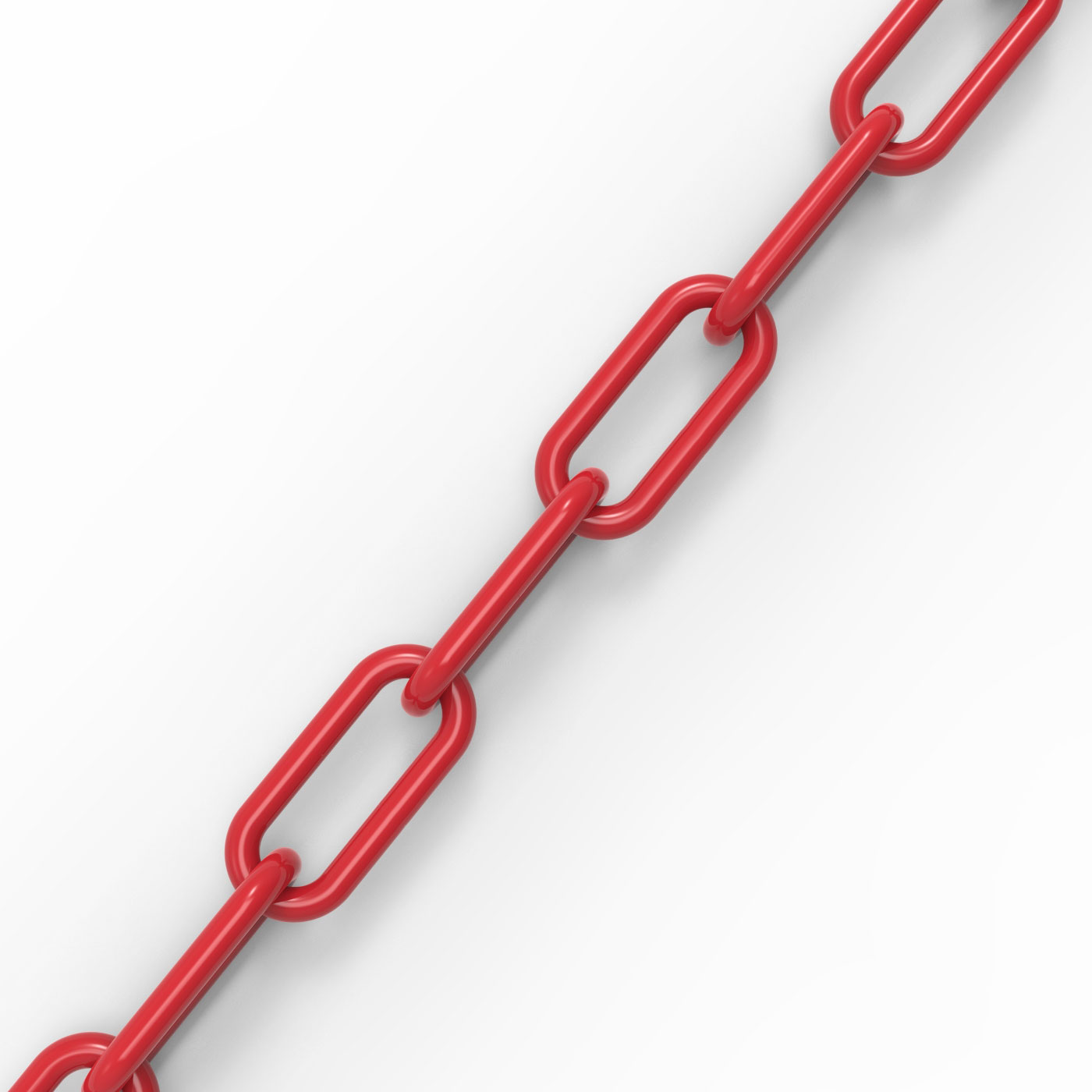 Plastic Safety Chain Red SafetyFind