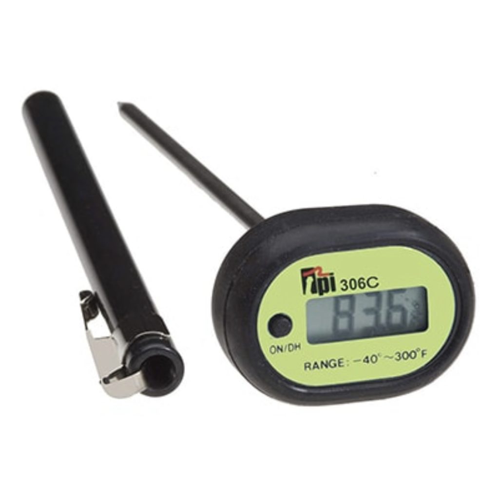 306C Water Resistant Pocket Thermometer Safety First Group