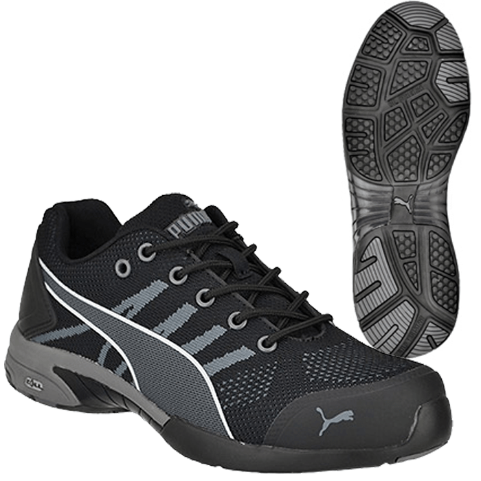 Women’s Black SD Athletic Safety Shoe Safety Zone