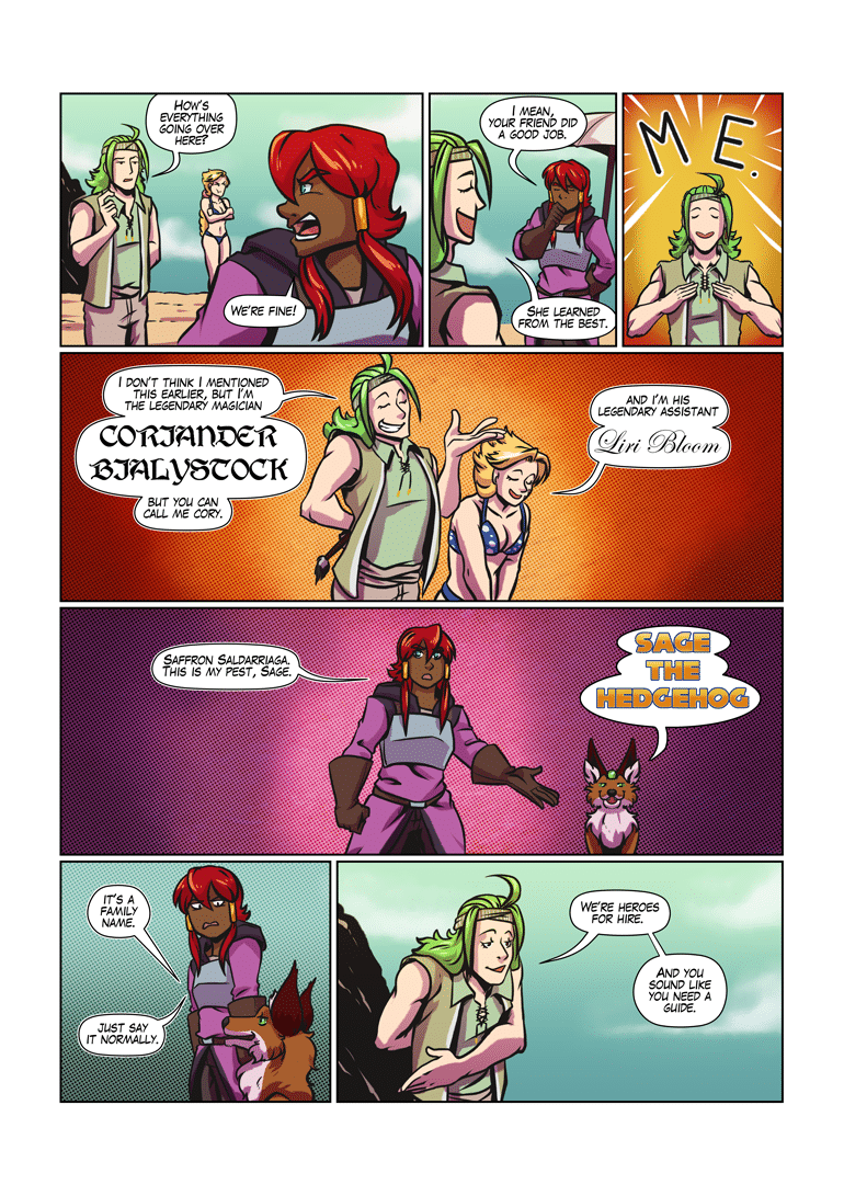 Introductions Saffron and Sage