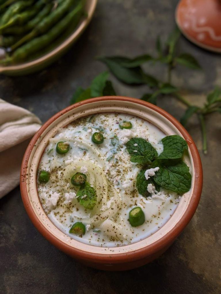 Cucumber Mint Raita Indian style Cucumber Mint Yogurt