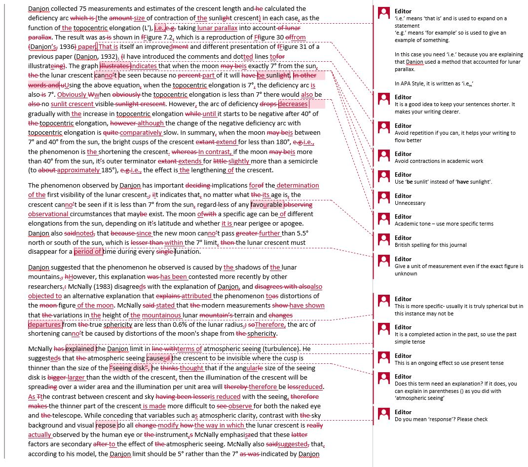 Copy Editing Safis Editing