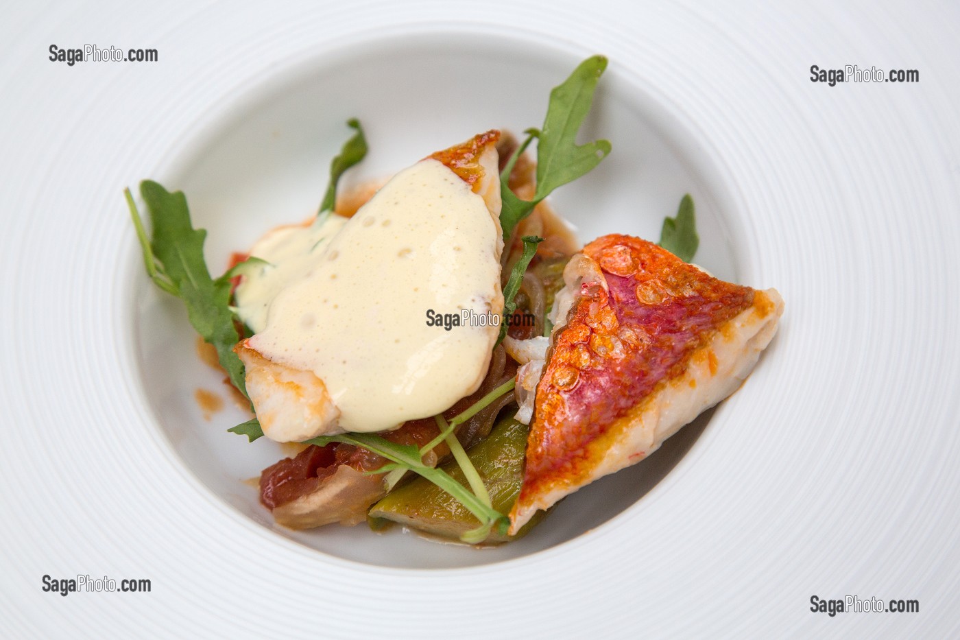 photo de LE ROUGET RIVIERA AUX ASPERGES, CUISINE DE MARCHE