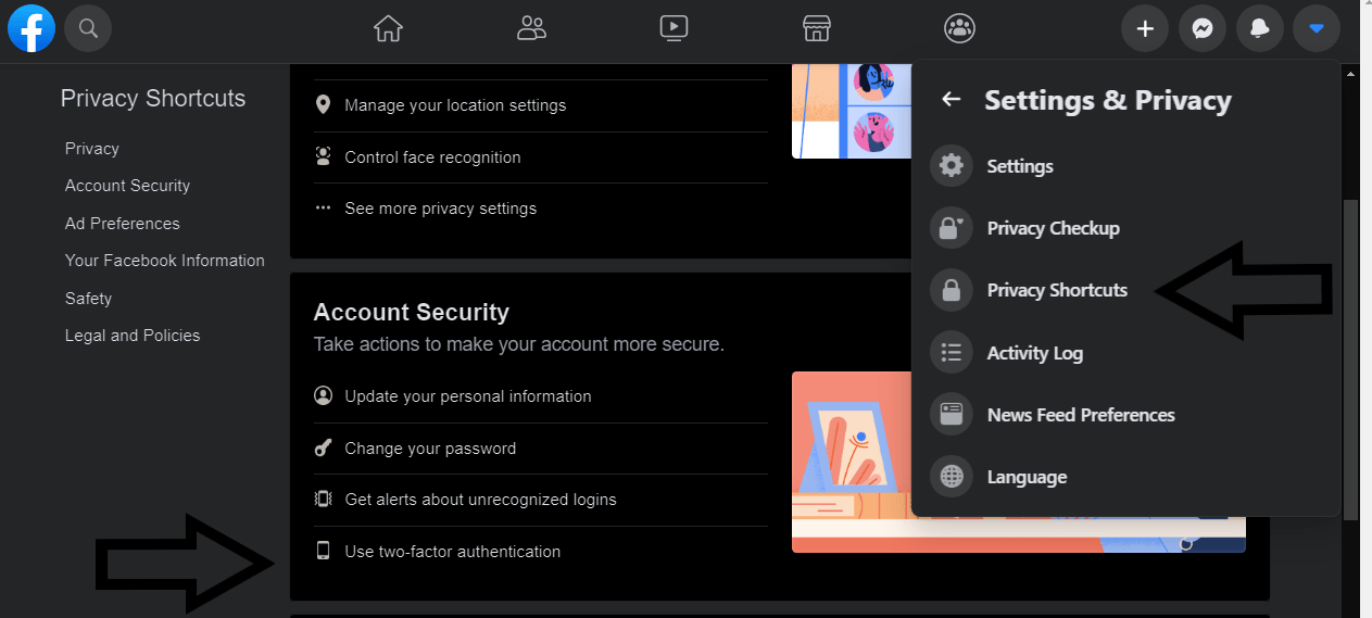 Facebook Two-Factor Authentication