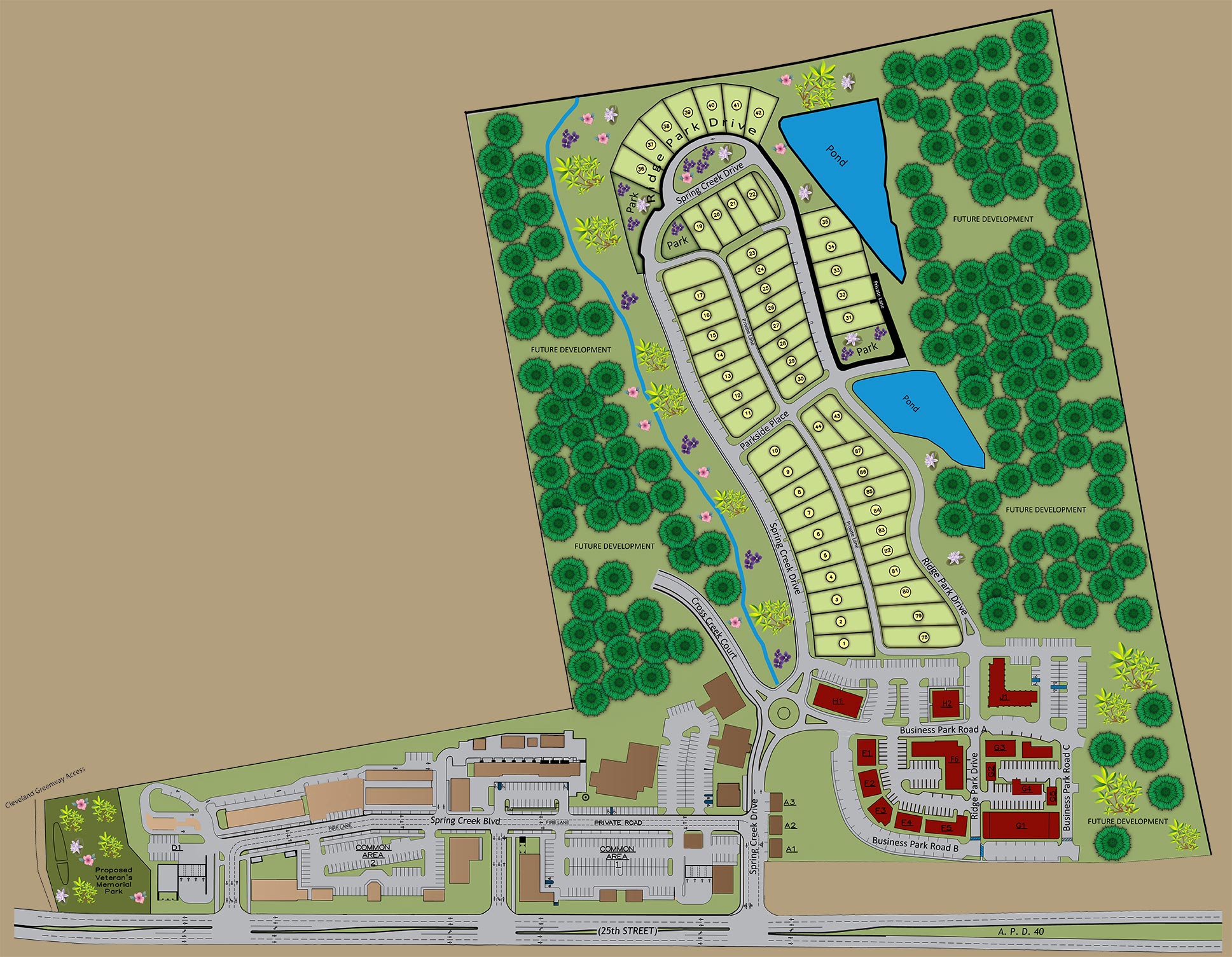 Spring Creek Town Center Cleveland, Tennessee