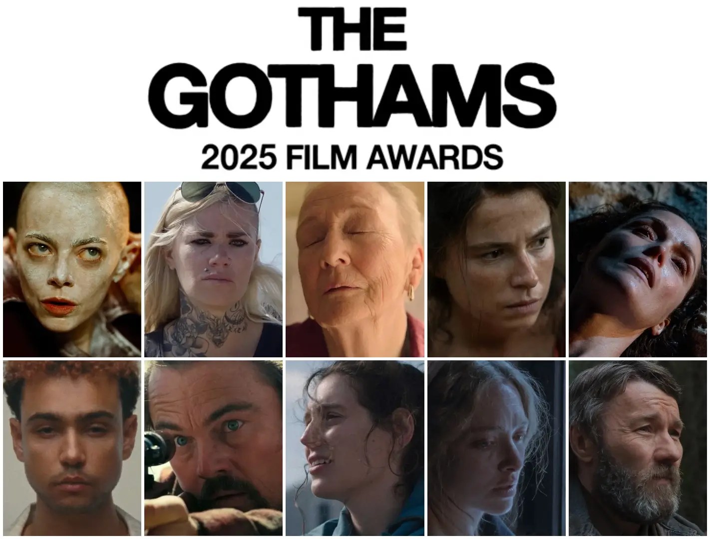 THE 2025 GOTHAM AWARDS Winners SAGindie