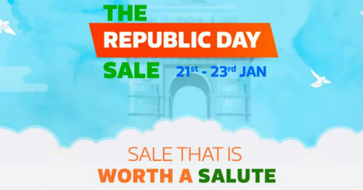 Flipkart Announced Republic Day Sale Just After the Announcement of