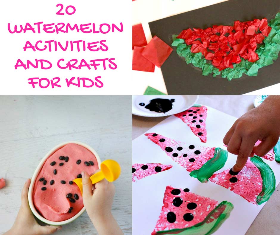 20 Watermelon Activities For Kids Try These Easy Watermelon Kids