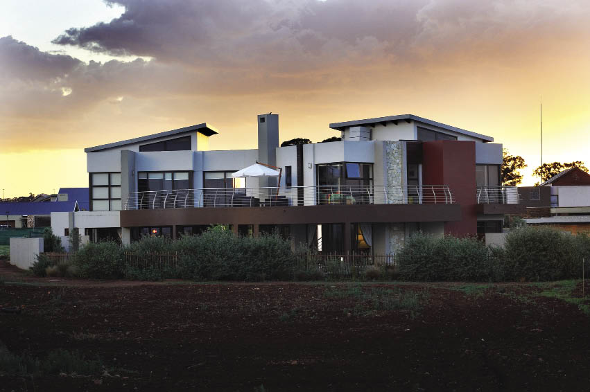 luxury Johannesburg golf estate home