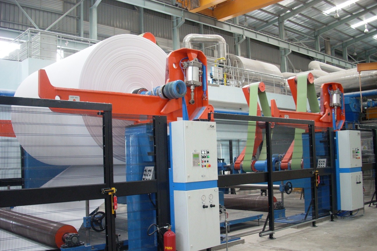 Tissue paper manufacturing Tissue converting Saigon Paper