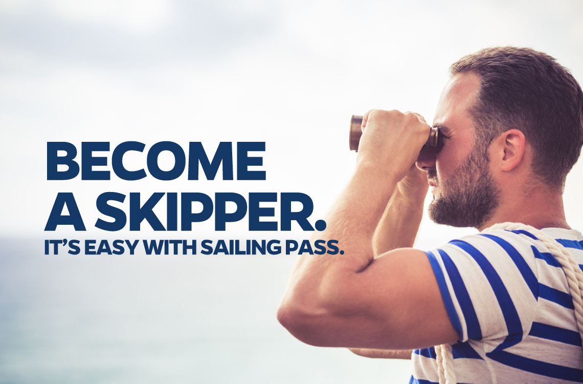a skipper Sailing Pass