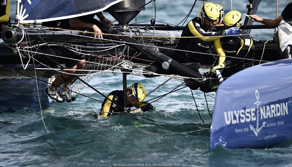 America's Cup The Story Behind the Accident >> Scuttlebutt Sailing News