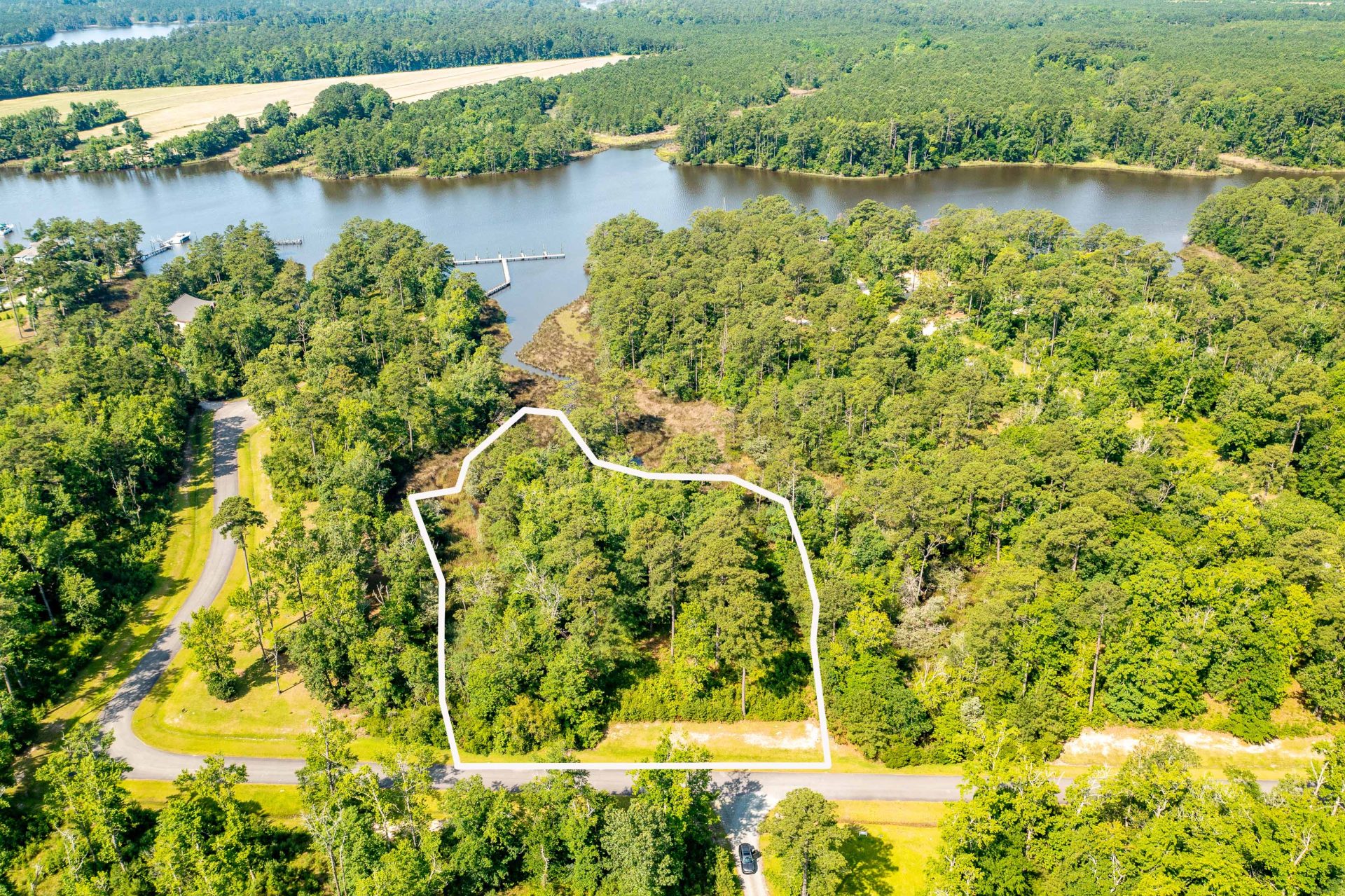 Waterfront Lot Oriental NC Century21 Sail/Loft Realty Oriental NC