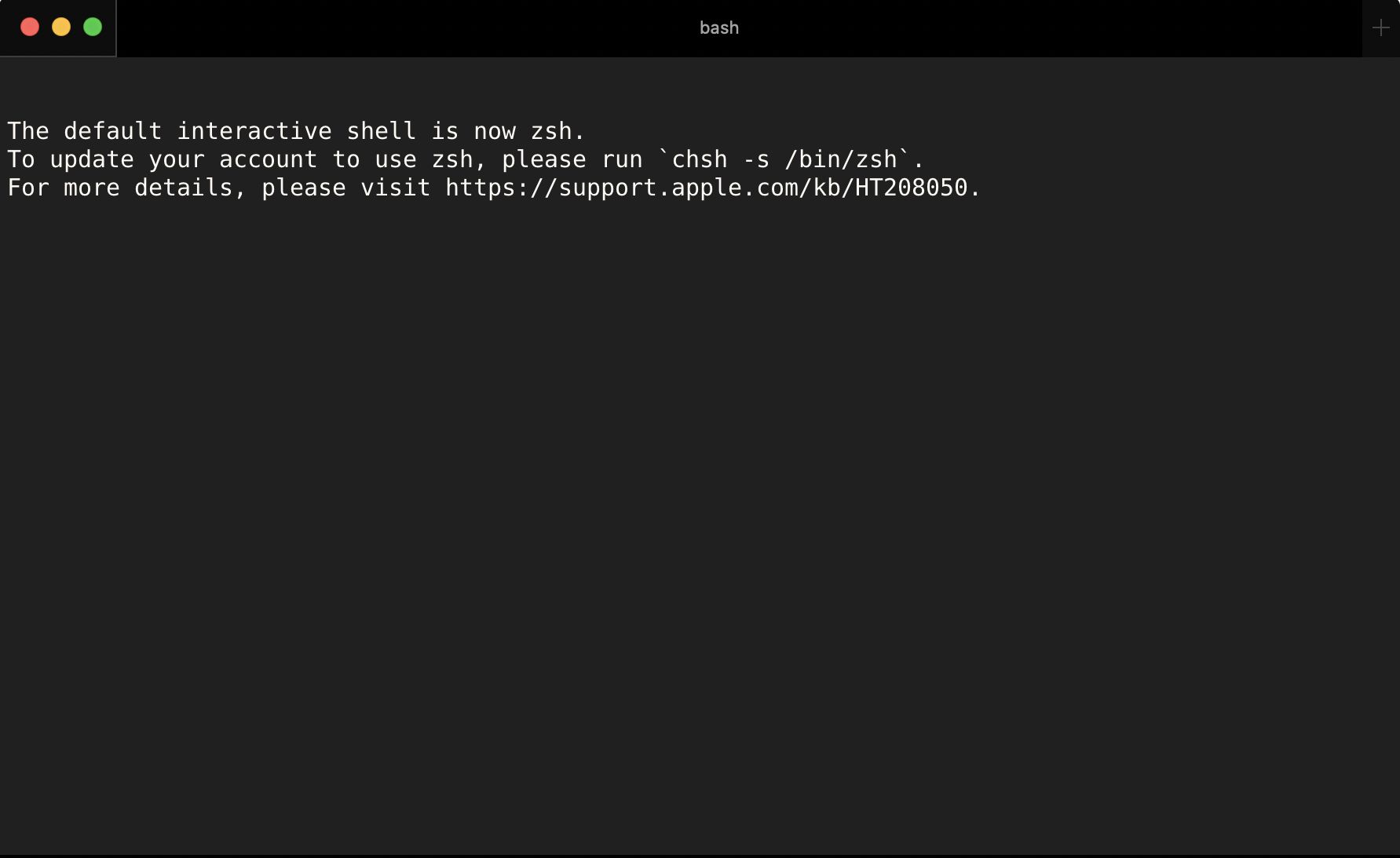 Bash on mac terminal tidetop