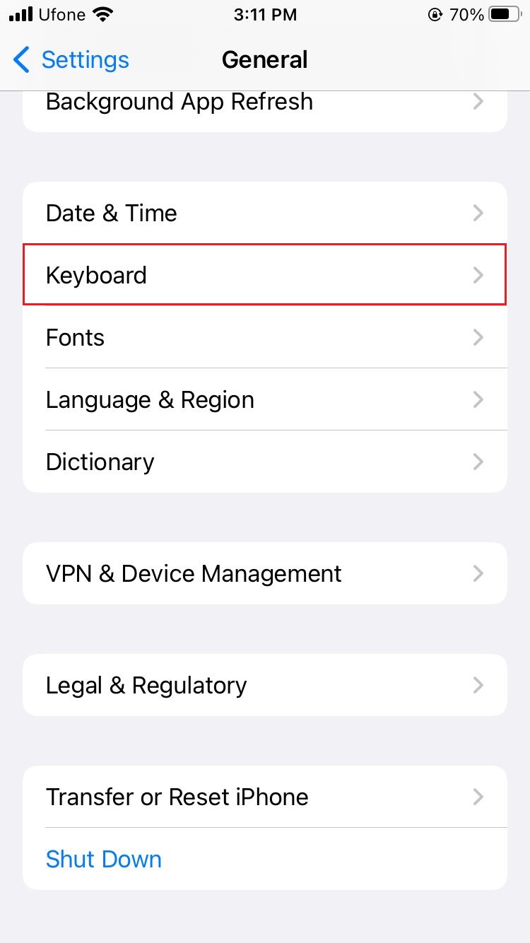 How to Fix Keyboard Glitch on iOS 15 Saint