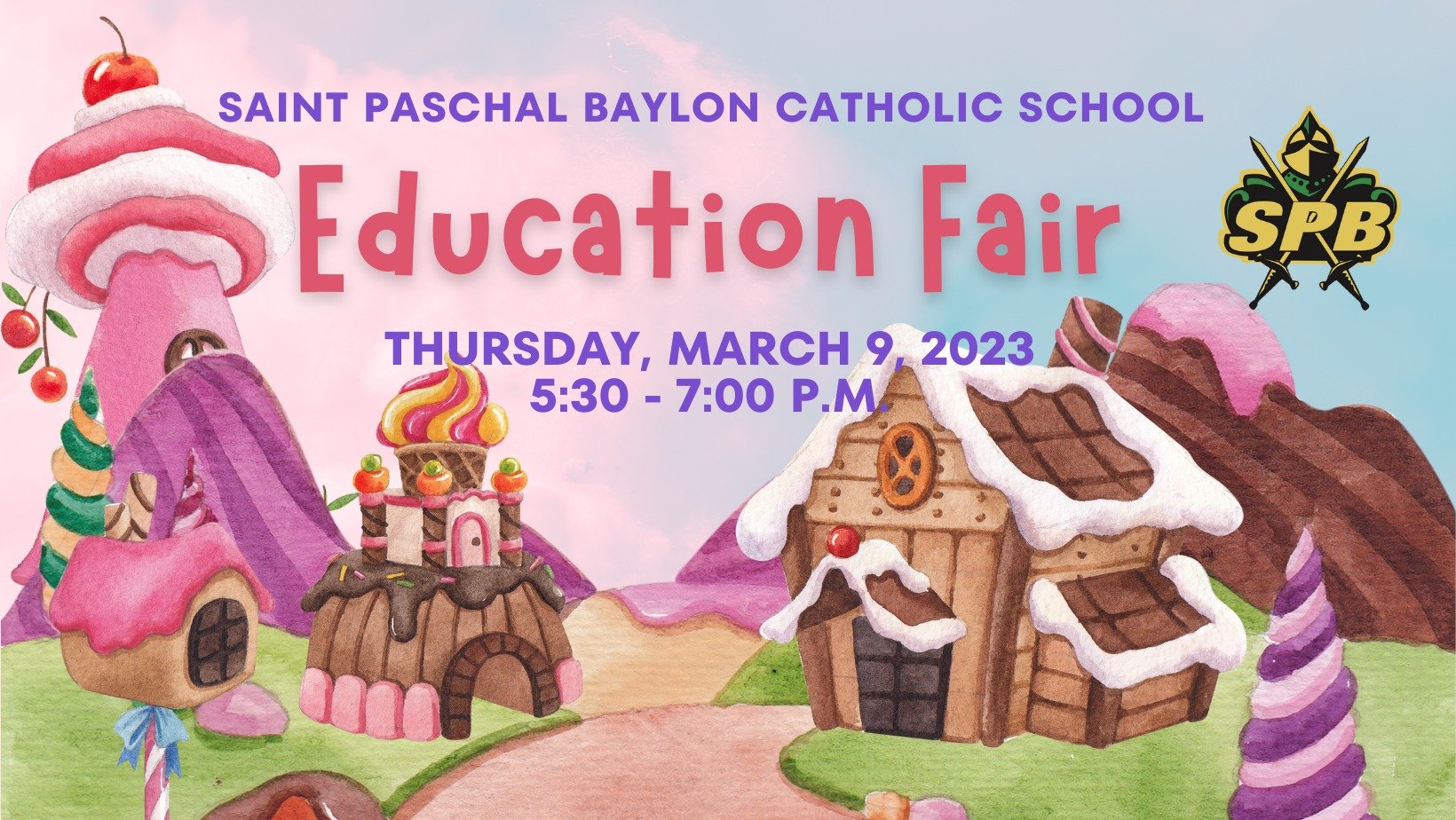 Education Fair Invite Saint Paschal Baylon School