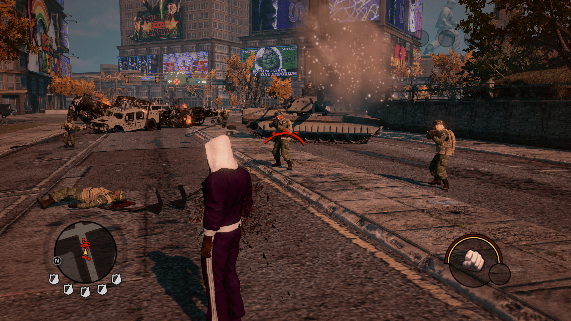 New police notoriety Saints Row Mods