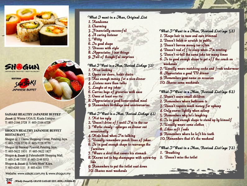 The Collection SHOGUN & SAISAKI Japanese Buffet Restaurant