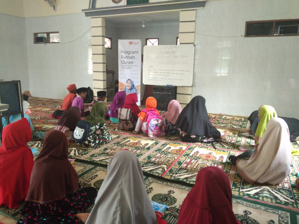 32 Anak Ikuti Program Rumah Qur’an dari Rumah Zakat Bandar Lampung - Salam  Online