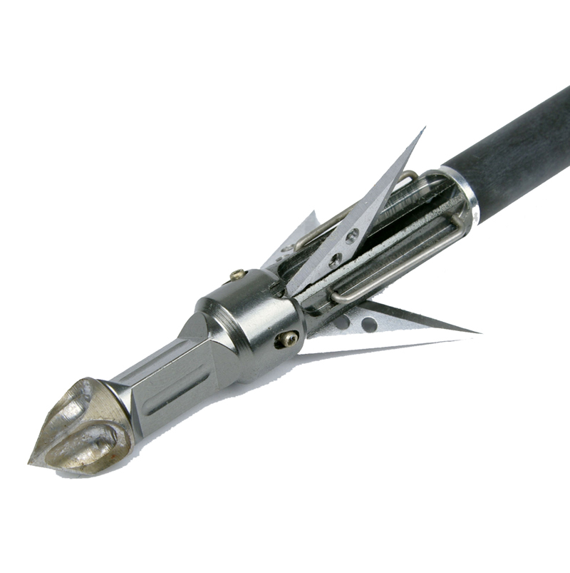 Orignal SMOKE Archery Arrow Mechanical Broadheads 3 blades Expandable