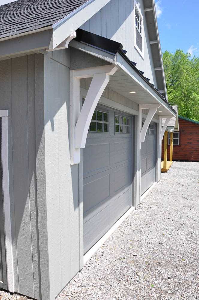 24x24 Skyline Garage W/8 Walls 2Story Garages, Cape Cod Style