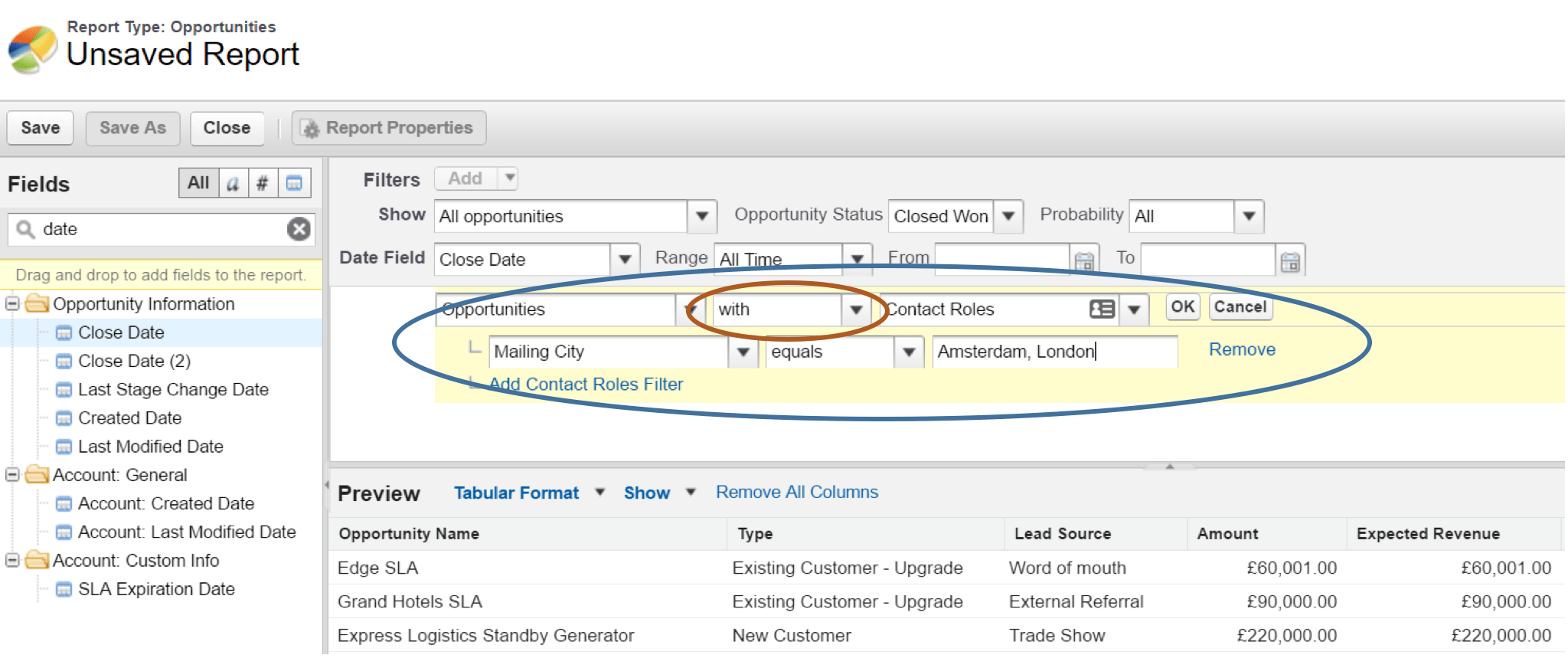 Ultimate Guide & Video Cross Filters in Reports Salesforce Ben