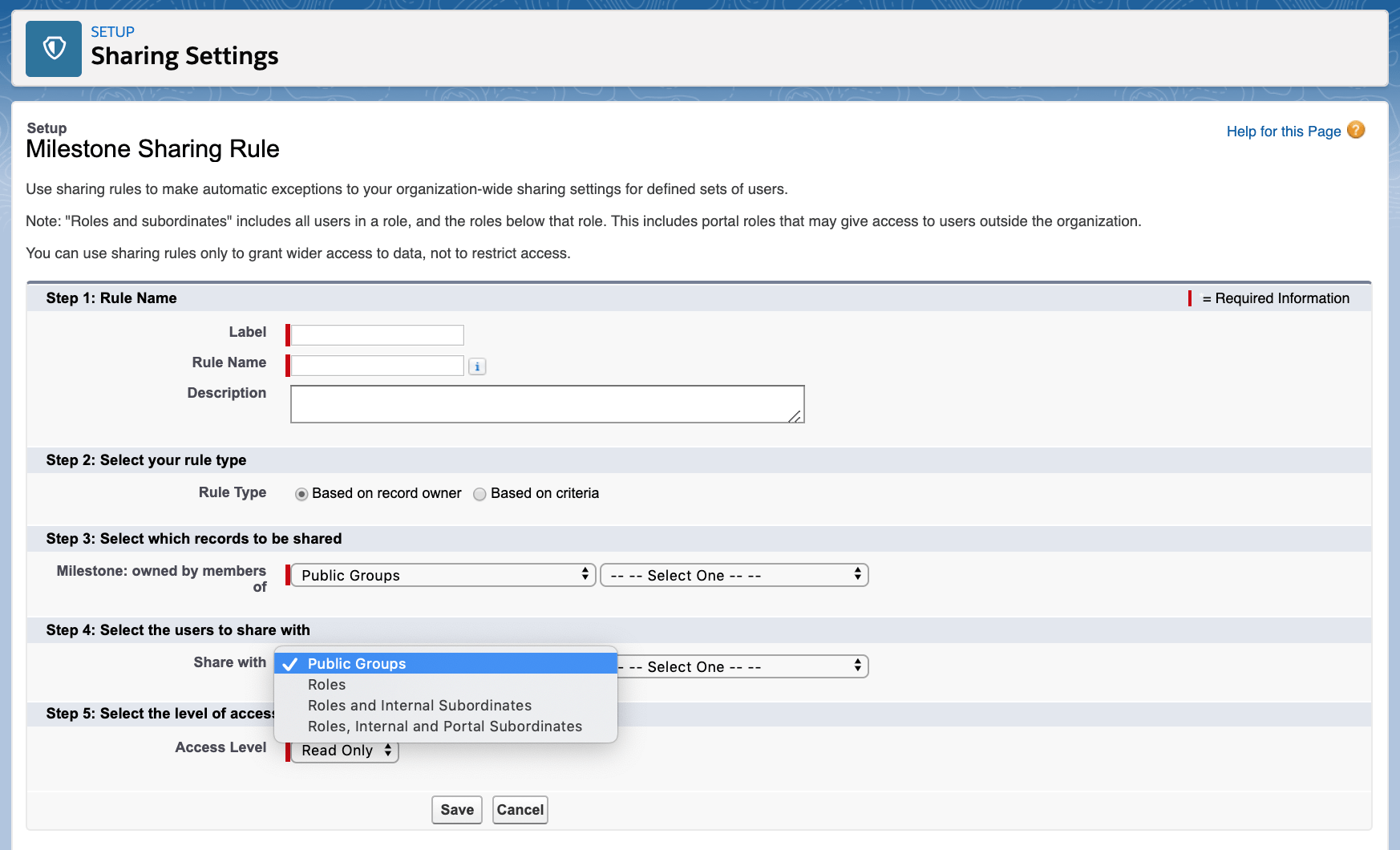 Tips for Planning and Creating Salesforce Sharing Rules Salesforce Ben