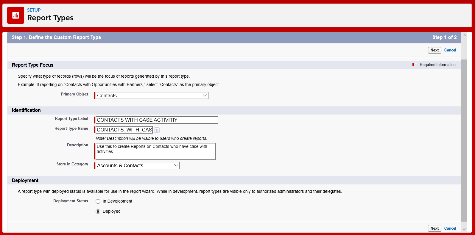How to Create Salesforce Custom Report Types 3 Popular Examples