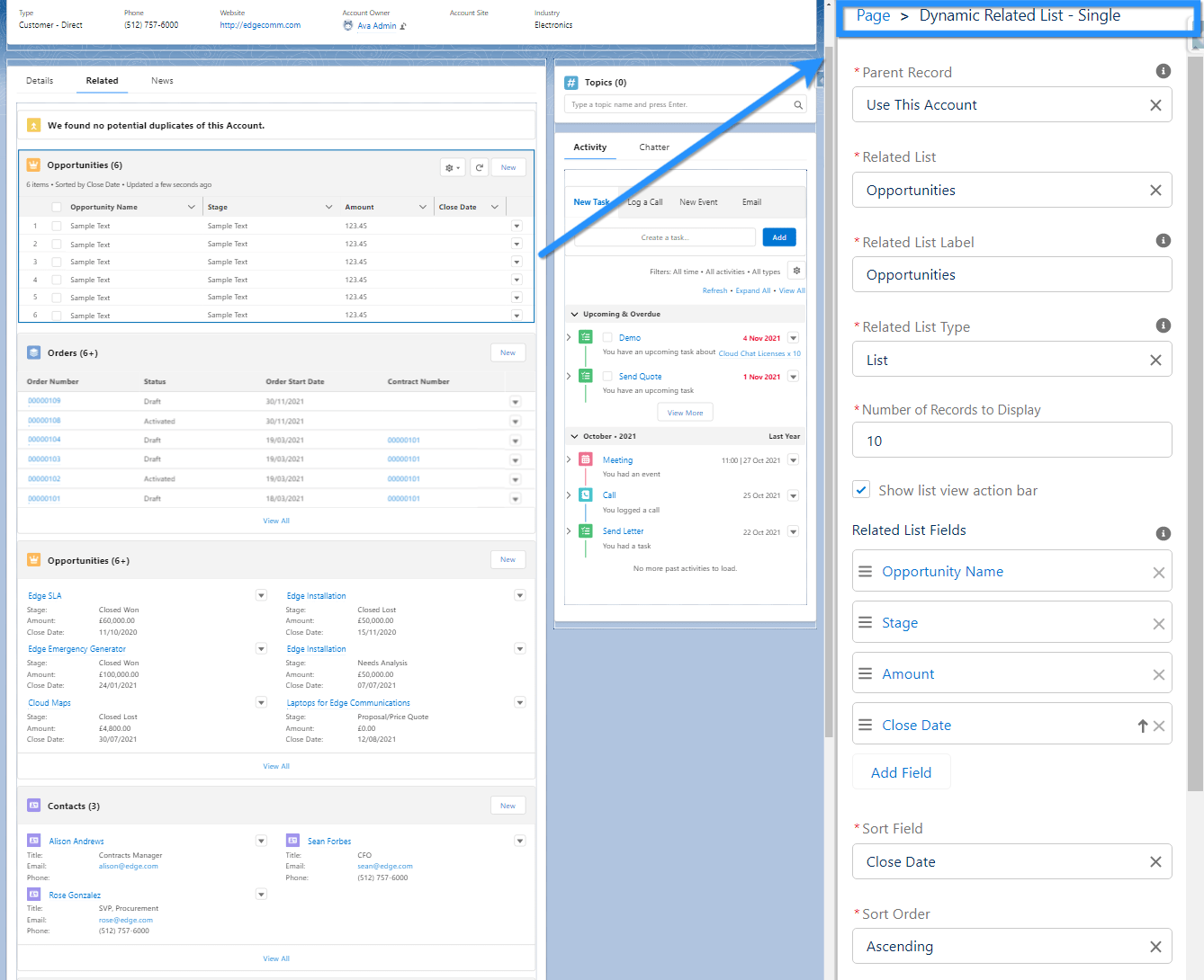 Ultimate Guide to Salesforce Dynamic Related Lists Salesforce Ben