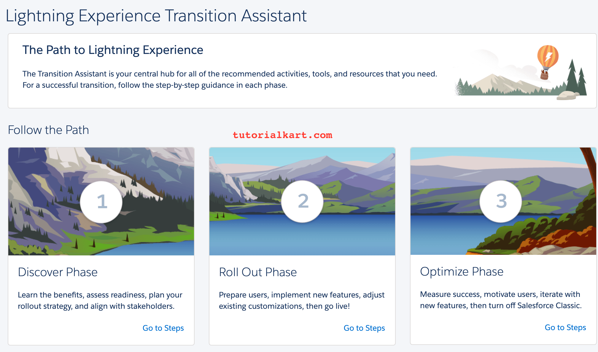 Switching from Salesforce Lightning Experience to Salesforce Classic