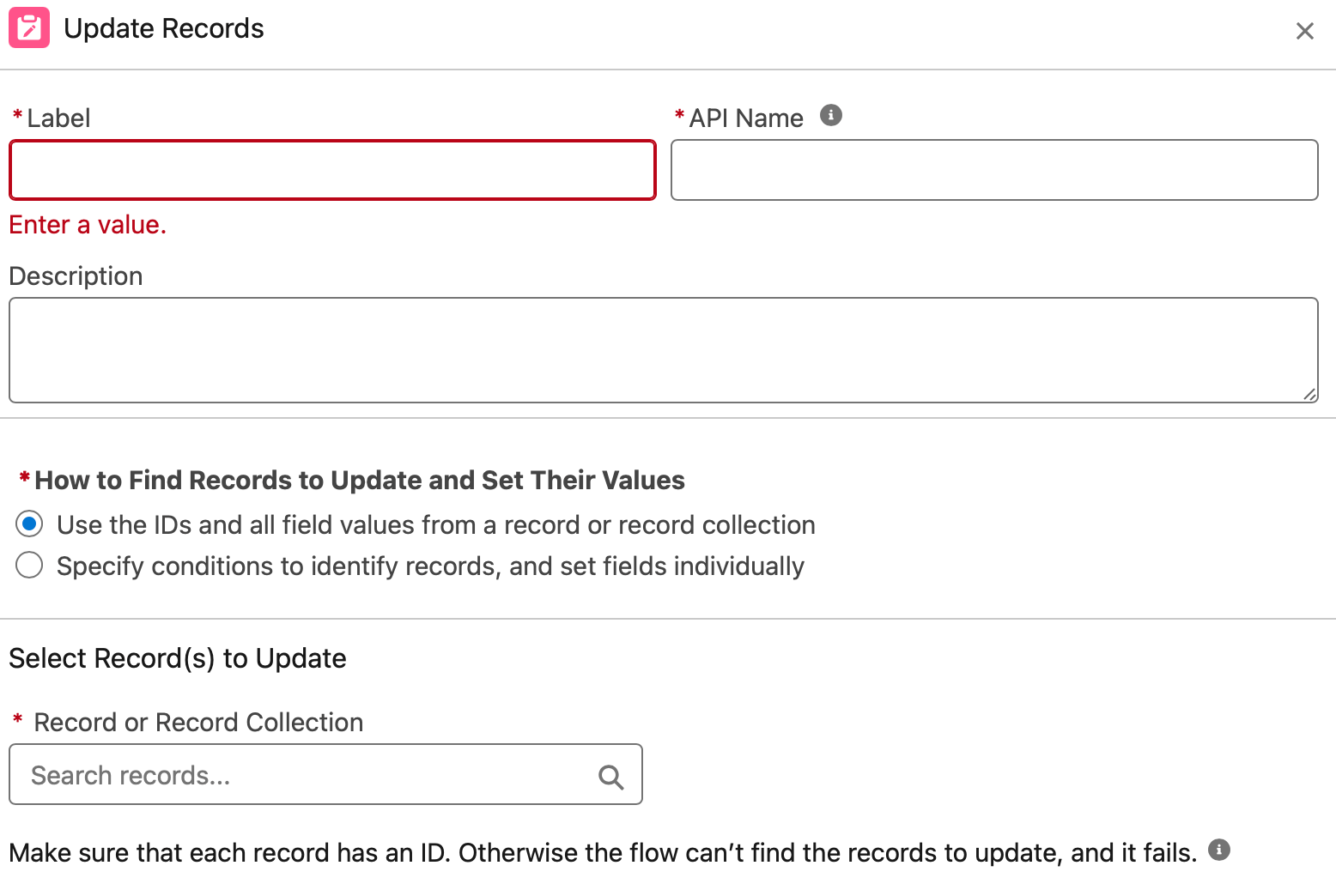 How to Update a Row in a Data Table Using Salesforce Flow Salesforce