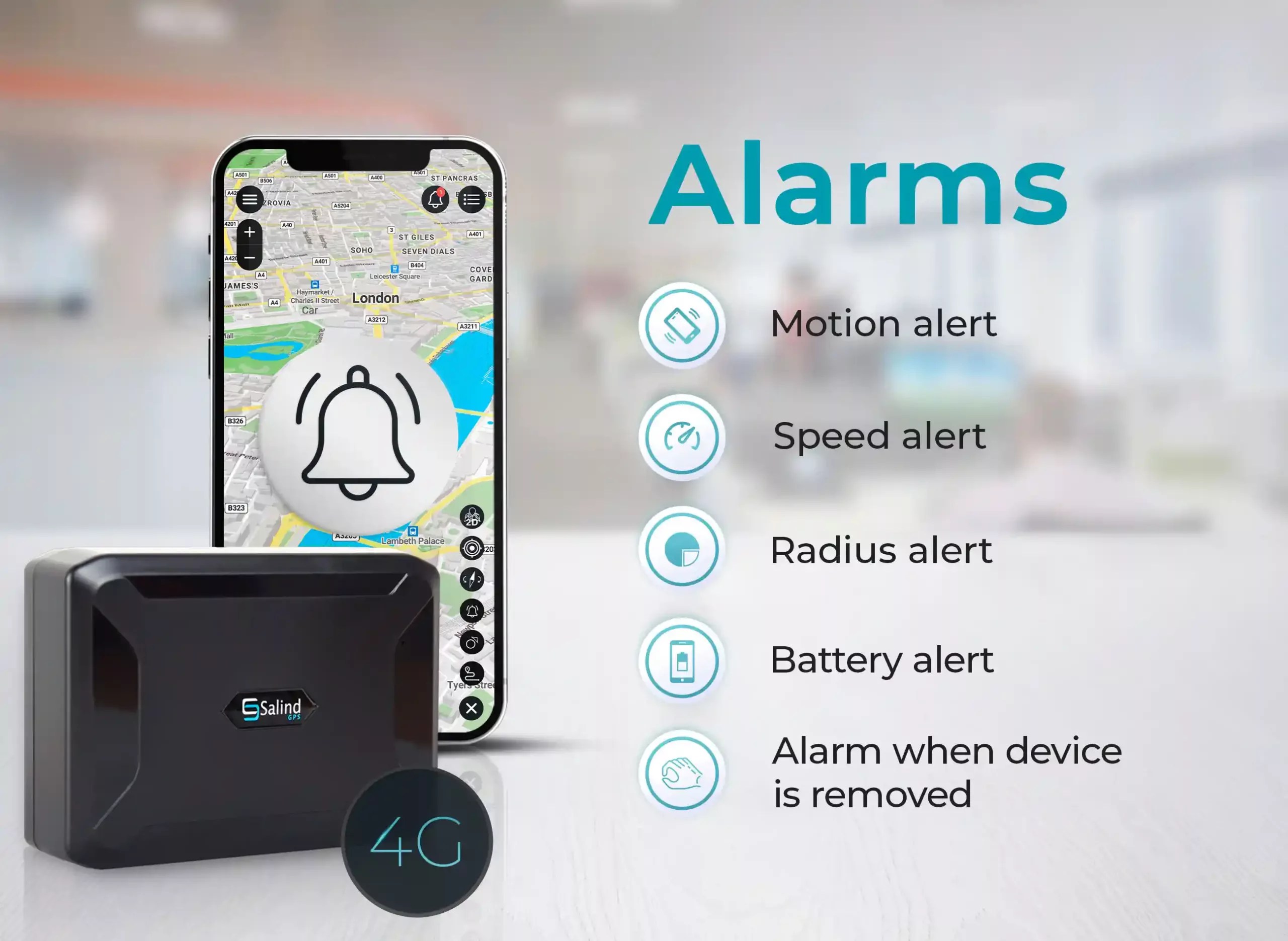 Salind GPS Tracker 11 4G - NEW Generation with LTE