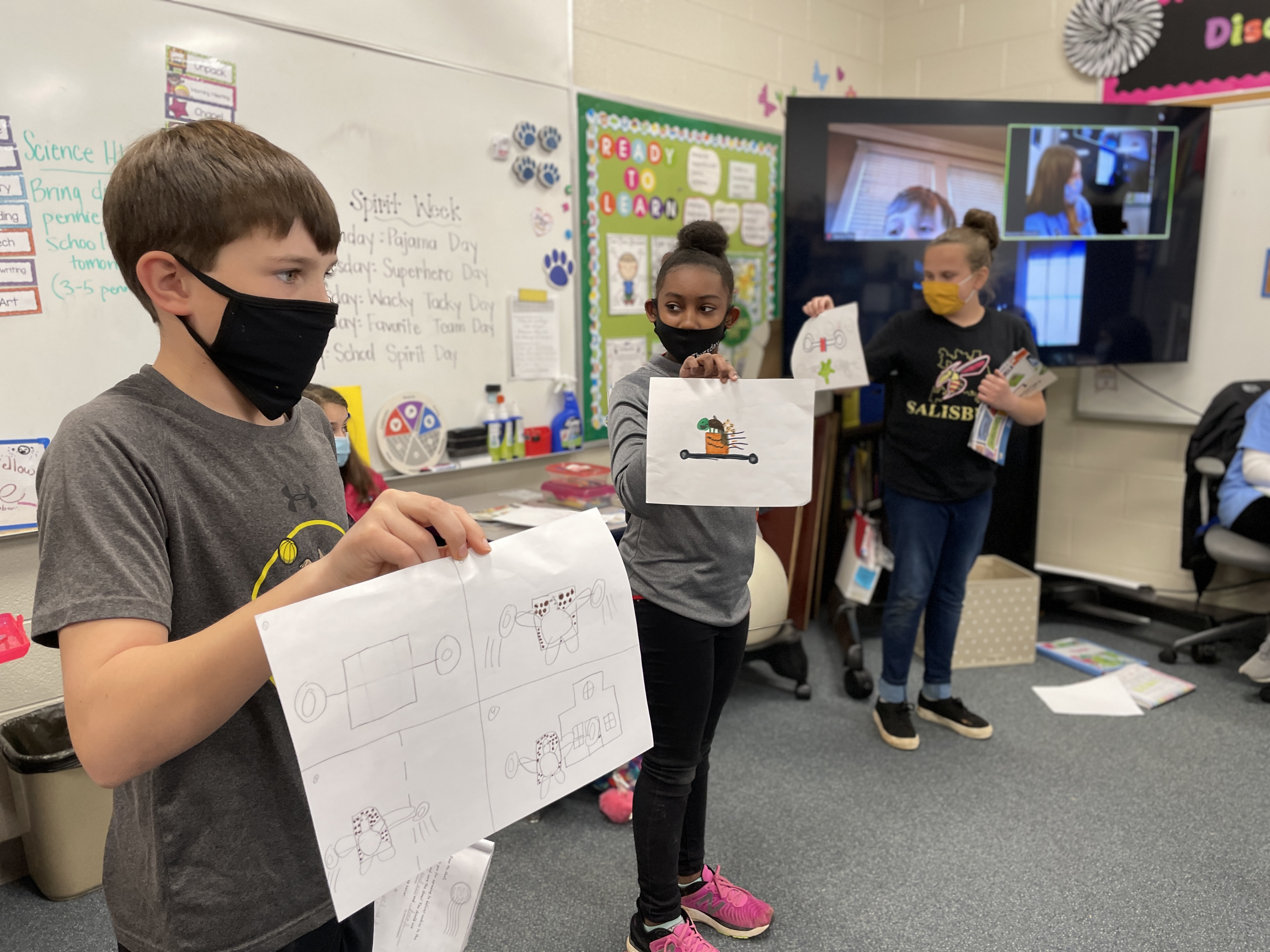Education briefs Salisbury Academy fourthgraders think big as inventors Salisbury Post
