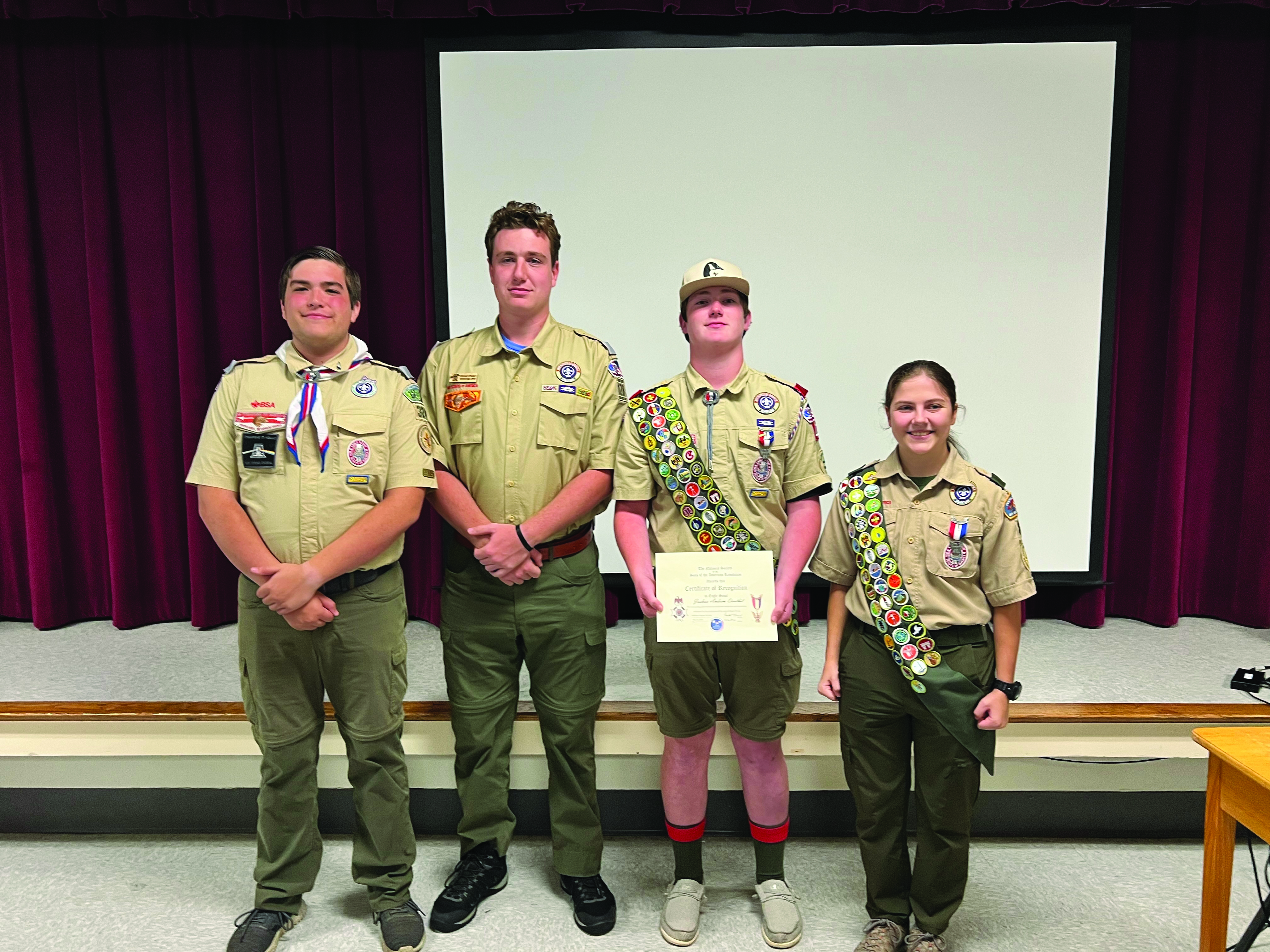 Boy Scouts Gold Rush district presents awards at banquet Salisbury