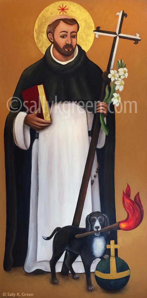 Saint Dominic de Guzman by Sally K. Green