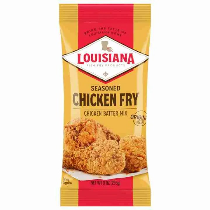 Louisiana Fish Fry Seasoned Chicken Fry Batter Mix Salsa Express