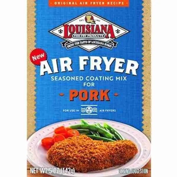 Louisiana Fish Fry Air Fryer Seasoned Coating Mix for Fish Salsa Express