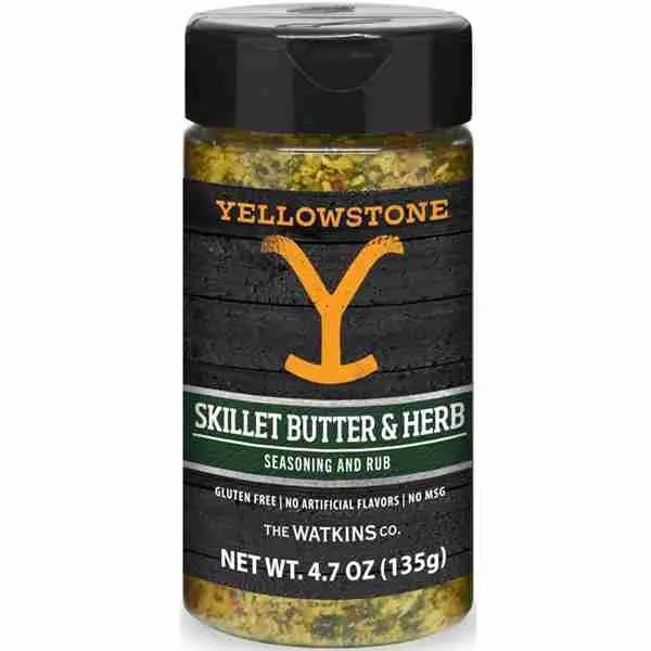 Yellowstone Skillet Butter & Herb Seasoning & Rub Salsa Express